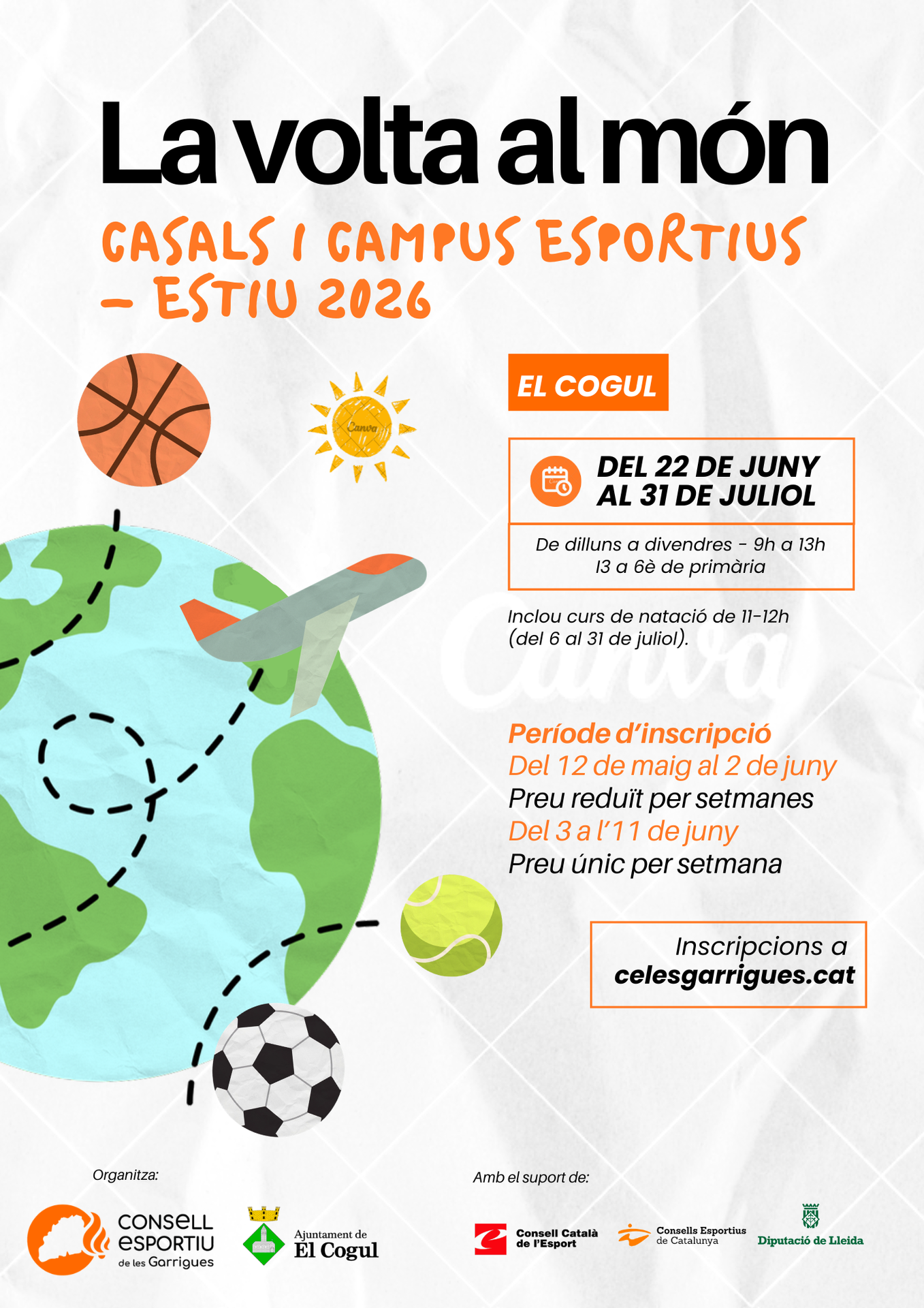 Casal d'Estiu 2026 - Cogul