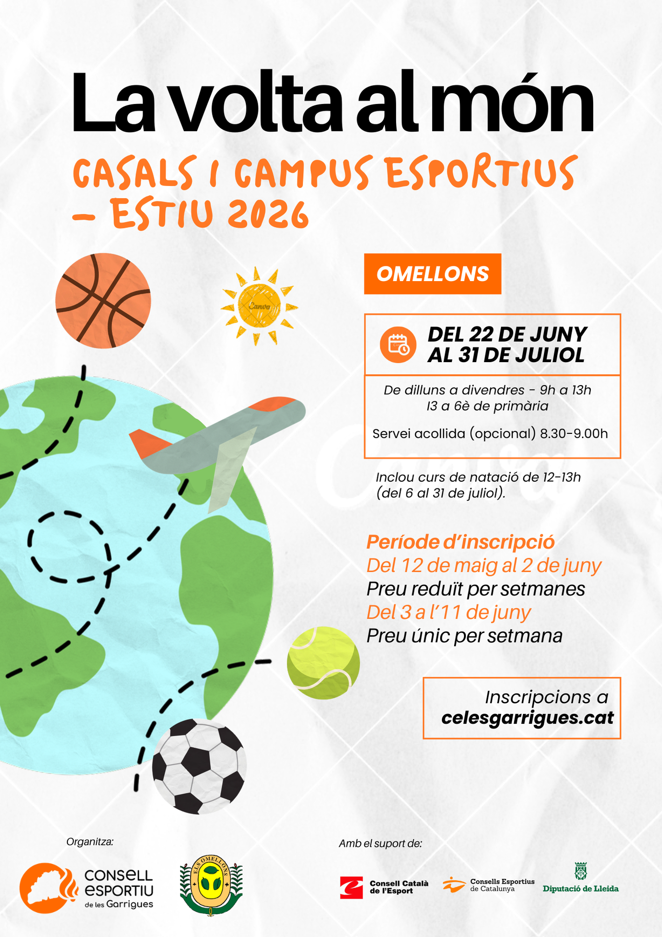 Casal d'Estiu 2026 - Omellons